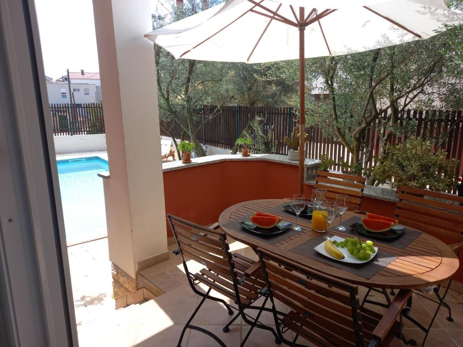 Apartment Kucica 扎达尔 外观 照片